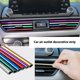 thumbnail image 2 of 10 Piezas De Estilo Cromado De Moldeo De Coche De Ventilación De Aire De La Tira Acondicionado Salida Rejilla De Decoración En Forma De u huangjie unisex, 2 of 2