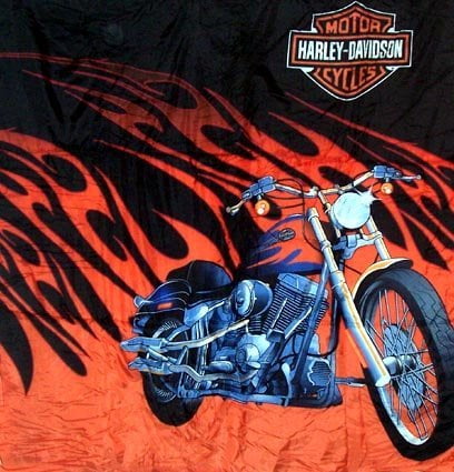 harley davidson sleeping bag