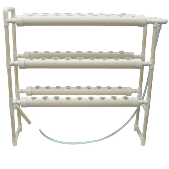 Hydroponics Growing System 54 Planting Sites Grow Kit 3 Layers 6 Pipes with 110V Water Pump