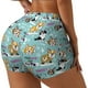 thumbnail image 1 of Fotbe Dogs Shorts Sin Costuras – Shorts Deportivos de Cintura Alta para Mujer, Elásticos para Gimnasio, Yoga, Running o Ciclismo-Small, 1 of 8