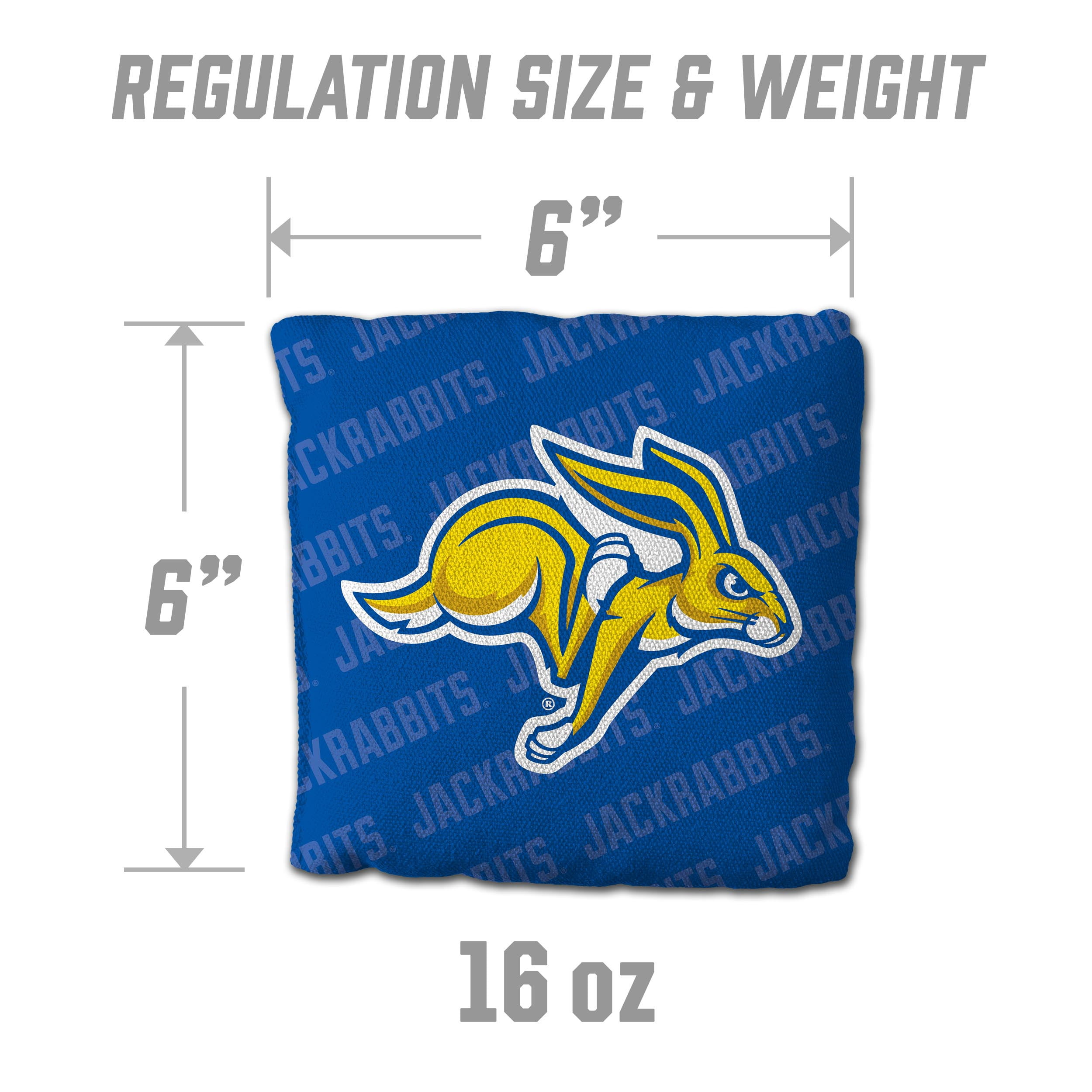 NCAA South Dakota State Jackrabbits Cornhole Bags - 4PK - Blue