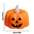 thumbnail image 1 of Portable Terror Decoration Skeleton Candle Lamp Layout Props New Led Lantern, 1 of 2