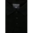 thumbnail image 5 of Men's Adaptive Open Back Polo Black Full Sleeves T-Shirt, 5 of 5