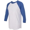thumbnail image 2 of Mens Clementine Tri-Blend 3/4-Sleeve Raglan Tee, 2 of 4