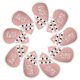 thumbnail image 1 of Cubierta de la cabeza de los hierros de golf Zulema 9Pcs cuero rosa, 1 of 8