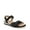 Black, variant on LifeStride Womens Zuri Strappy Sandals - Medium & Wide Width