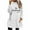 White, variant on ShiShine Womens Plush Lined Sweatshirts Warm Sweater Long Sleeve Cute Tops Pullover Warm Winter Trendy Clothing