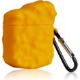 thumbnail image 1 of KATEA Chicken Nuggets for Airpod 1/2 Case, Cartoon Cute Fashion Cool Silicone 3D Design Cover for Airpods, Food Unique Stylish Kawaii Funny Fun Trendy, 1 of 4