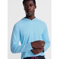 thumbnail image 4 of George Men's and Big Men's Hooded Sun Shirt with Long Sleeves, UPF 50+, Sizes S-3XL, 4 of 5