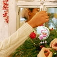 thumbnail image 4 of TOPRenddon Baby's Girl First Christmas Ornament -DIY Resin Baby Girl in Wreath Christmas Tree Decor, 3.15 x 3.7 x 0.55 Inches, 4 of 7