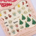 thumbnail image 2 of Maoww Nails Art Sticker Merry Christmas 3D Golden Elements Nail Wrap Sticker Tips DIY Manicura Stickers Tool, 2 of 6