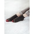 thumbnail image 4 of MUK LUKS Women's Mini Crew Socks, 3 Pairs, 4 of 5