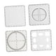 thumbnail image 3 of Regla de funciones matemáticas geométricas, plantilla de dibujo multifunción, regla de dibujo matemático para octavo grado, 3 of 9