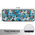 thumbnail image 5 of Kitchen Rugs Sets Of 2,Dog with Pioneer Flower Anti Fatigue Kitchen Mat Rugs Non Slip Washable,Decorative Kitchen Floor Mats for Kitchen,Sink,Laundry,17"x47"+17"x47", 5 of 5