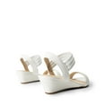 thumbnail image 5 of Women Low Wedge Heel Sandals Open Toe Ankle Strap Lady Work Casual Shoes, 5 of 7