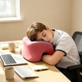 thumbnail image 5 of Eolstice Desk Nap Pillow, Foam Sleeping Office Lunch Break Cushion, Lying Down Rest Mat for Home Office Desk, Comfortable Travel Nap Pillow for Car Office, 5 of 6
