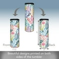 thumbnail image 4 of Highland Home "Coral Coast" 17 oz. Double Wall Stainless Steel Tumbler w/Lid, 4 of 6