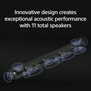Sony BRAVIA Theater Bar 8 Sound Bar Surround Sound Home Theater with 11 speakers, Dolby Atmos/DTS:X HT-A8000