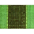 thumbnail image 1 of Ahgly Company Indoor Rectangle Abstract Green Modern Area Rugs, 7' x 10', 1 of 4