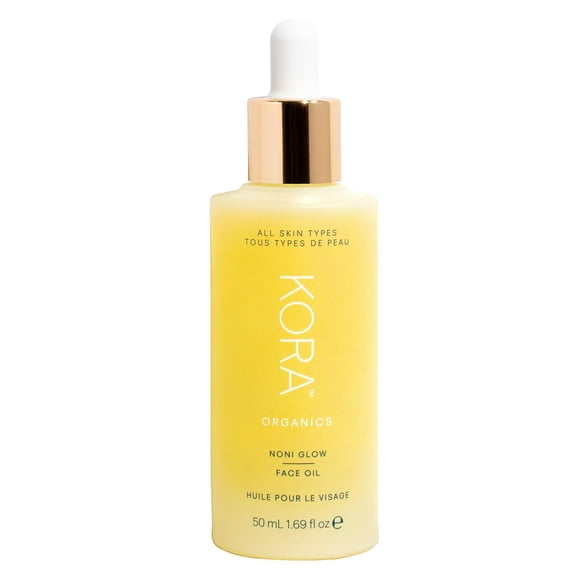 KORA Organics Noni Glow Hydrating Face Oil with Rosehip Oil, Certified Organic, Cruelty Free, 1.69 fl oz
