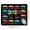 B-F, variant on 2026 Calendar Mouse Pad - Compact Desk Mat with Yearly Calendar for Office and Home Use Non Slip Backing