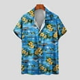 thumbnail image 5 of Txeol Hawaiian Shirt for Men Floral,Men's Hawaiian Shirt for Men Short Sleeve Shirt Collar Beach Floral Summer Casual Button Down T-Shirts 2024 Clearance Sale, 5 of 5