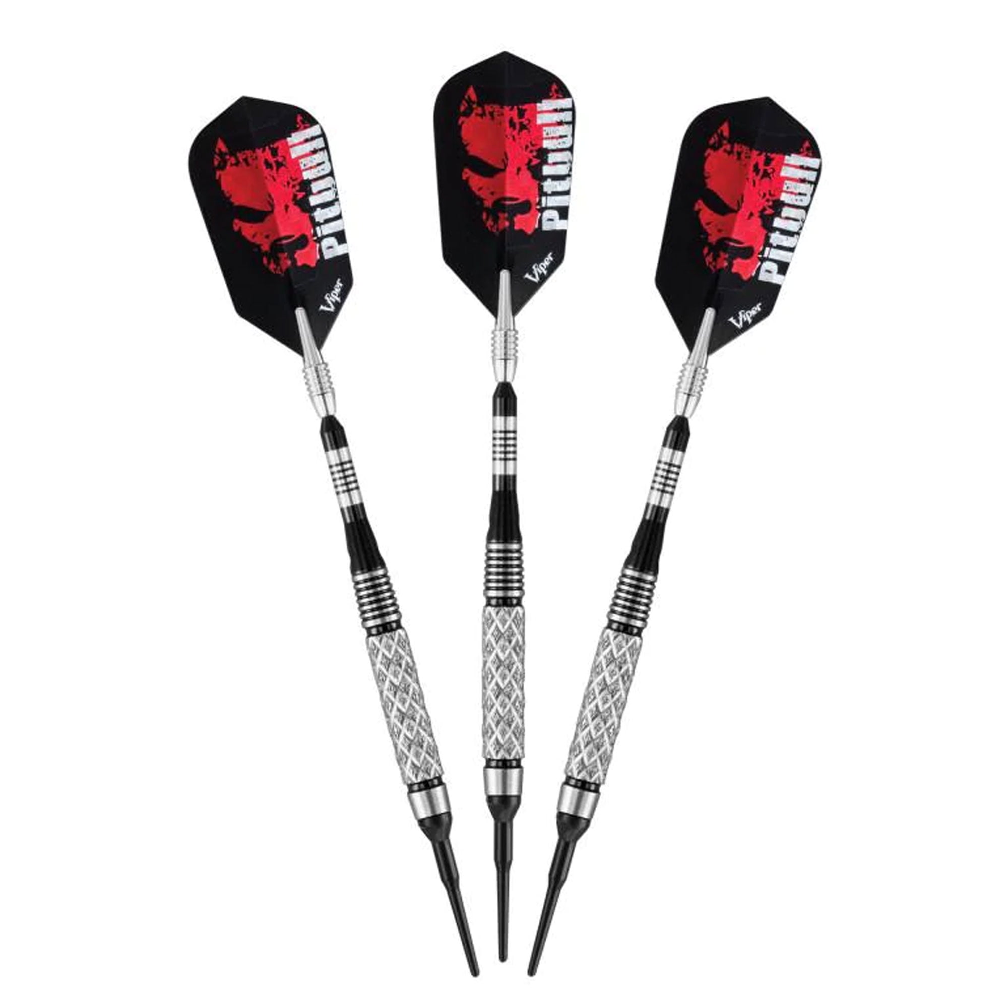 Viper Pitbull 90 Percent 18 Gram Tungsten Soft Tip Diamond Cut Barrel Darts