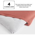 thumbnail image 5 of All Seasons Full Size Comforter Set, 3 Pieces(1 Comforter and 2 Pillow Shams ) Grayish White - Full, 5 of 5