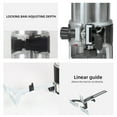thumbnail image 6 of Professional Woodworking Trimmer Routers for 18V Power Tool Brushless Single Handed 6 Speed Options Collets 1/4", 6mm, 8mm 700W Accompanied By 12 Bit Set Without Battery, 6 of 7