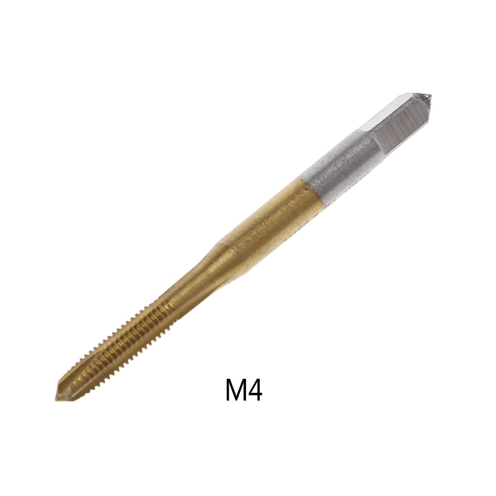 M2/M2.5/M3/M3.5/M4/M5/M6/M8 HSS Metric Straight Flute Thread Screw Tap Plug Tap 