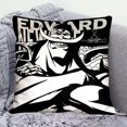 thumbnail image 3 of Funda de cojín de almohada de 45 x 45 cm con pintura al óleo de anime de una pieza Luffy ZanZoro Nami, bonita funda de almohada para sofá o siesta en la oficina, regalo, 3 of 5