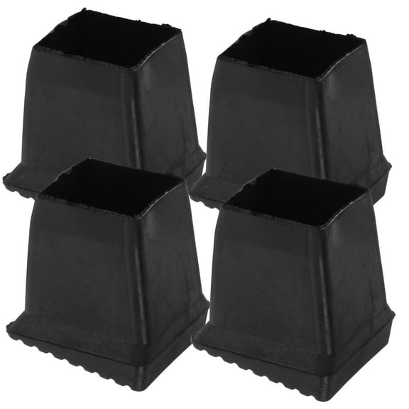 Supvox 4Pcs Ladder Bumpers for Extension Ladders Black Silicone Safety Covers