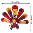 thumbnail image 3 of Desktop Decor Urkey Candle Holder Turkey Candle Holder Thanksgiving Sitting/Standing Turkey Candle Holder For Thanksgiving Family Kitchen Table Decoration, 3 of 4