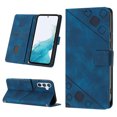 thumbnail image 1 of Compatible with Samsung Galaxy A54 5G Classic Embossed PU Leather Case with Card Holder Shockproof Cover, 1 of 5