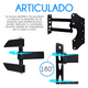 thumbnail image 4 of Soporte de pared para TV/Monitor de 14" a 42" negro, 4 of 5