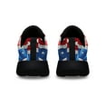 thumbnail image 4 of Land Of The Free Because Of The Brave Veteran Boots Independence Day Patriotic Shoes Sneakers Black Size 7.5, 4 of 7