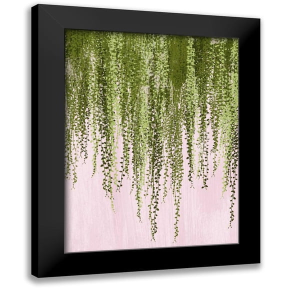 Popp, Grace 12x14 Black Modern Framed Museum Art Print Titled - String of Pearls I