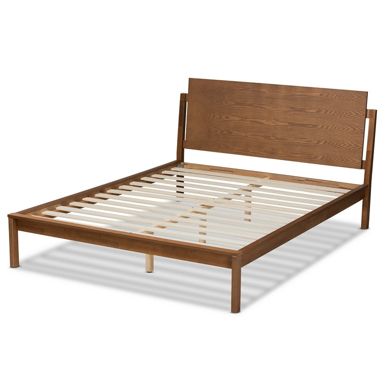 Baxton Studio Giuseppe Modern and Contemporary Walnut Brown Finished Queen Size Platform Bed Baxton Studio Giuseppe Modern and Contemporary Walnut Brown Finished Queen Size Platform Bed