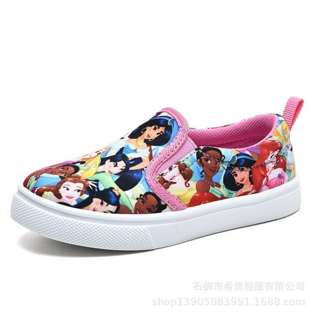 

Spring 2023 New Cartoon Children s Casual Shoes Creative Tie Dyed Flat Bottomed Children s Shoes (4.5-5 Years)