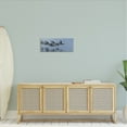 thumbnail image 2 of Stupell Industries Flying Geese Wings Flapping Calm Ocean Water Canvas Wall Art, 24 x 10, Design by Nancy Crowell, 2 of 5