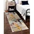 thumbnail image 3 of Unique Loom 3139876 2 ft. 7 in. x 10 ft. Imperial Chromatic Runner Rug, Beige, 3 of 10