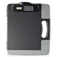 thumbnail image 6 of OIC Calculator Storage Portable Clipboard Low-profile - Heavy Duty - Plastic - Charcoal Black - 1 Each, 6 of 7