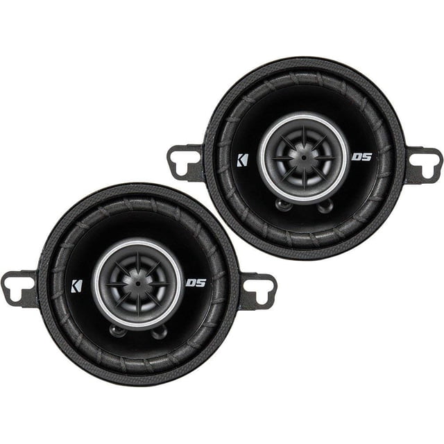 Par de Parlantes KICKER DSC3504 3.5" 30W Coaxiales de 2 Vías