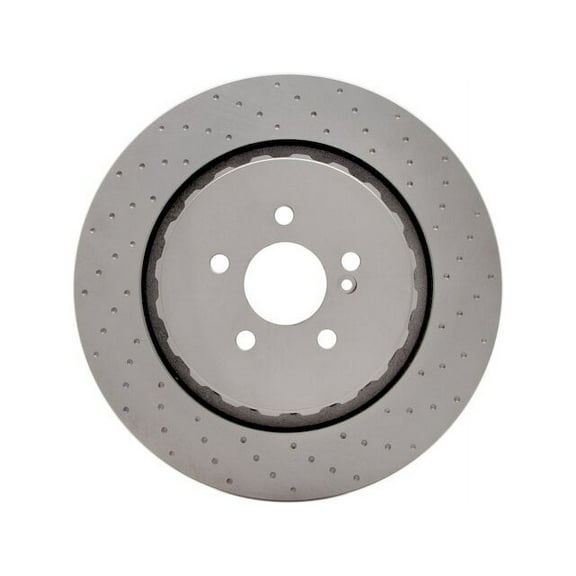 Rear Brake Rotor - Compatible with 2008 - 2014 Mercedes-Benz CL63 AMG 2009 2010 2011 2012 2013