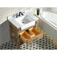 thumbnail image 4 of Ari Kitchen & Bath Marina 30" Wooden Farmhouse Bathroom Vanity in Weathered Fir, 4 of 8