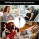 thumbnail image 4 of Portable Electric Massage Stick Full Body Handheld Massager with 5 Speed Levels Lightweight Ergonomic Portable Travel Massager White 26s, 4 of 5
