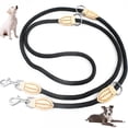 thumbnail image 1 of Bangcool Double Dog Leash Escape-Proof Adjustable Pet Training Leash Puppy Walking Leash, 1 of 10
