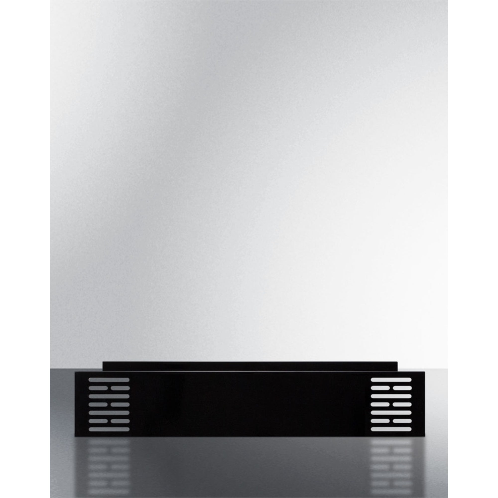 Wall oven trim kit in black to extend overall height to 39"