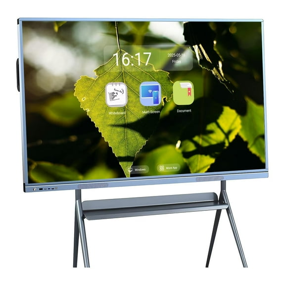 JYXOIHUB Smart Boards 55inch Screen Mirroring Reverse Control IR Touch Rotatable 4K Monitor Wireless 5G/WiFi Connectivity for Digital Signage, Classrooms & Conferences