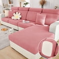 thumbnail image 1 of XINQIHANG Magic Sofa Covers,2023 New Wear-Resistant Universal Stretch Magic Sofa Cover (Back Cover, Pink), 1 of 6